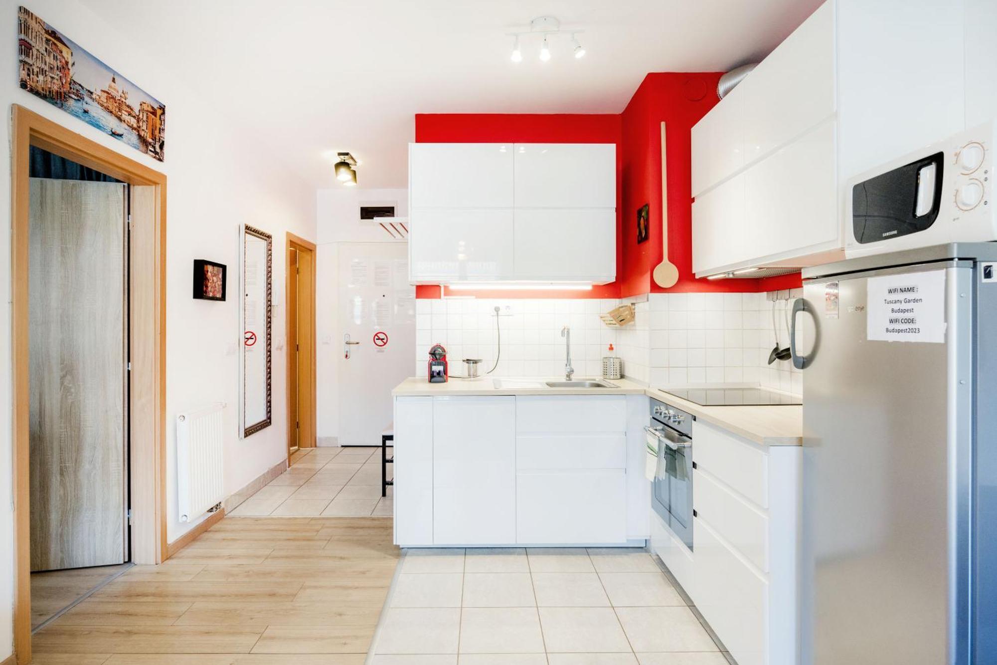 Tuscany Garden-Free Parking-Balcony-Ac- Elevator Budapest Exteriör bild